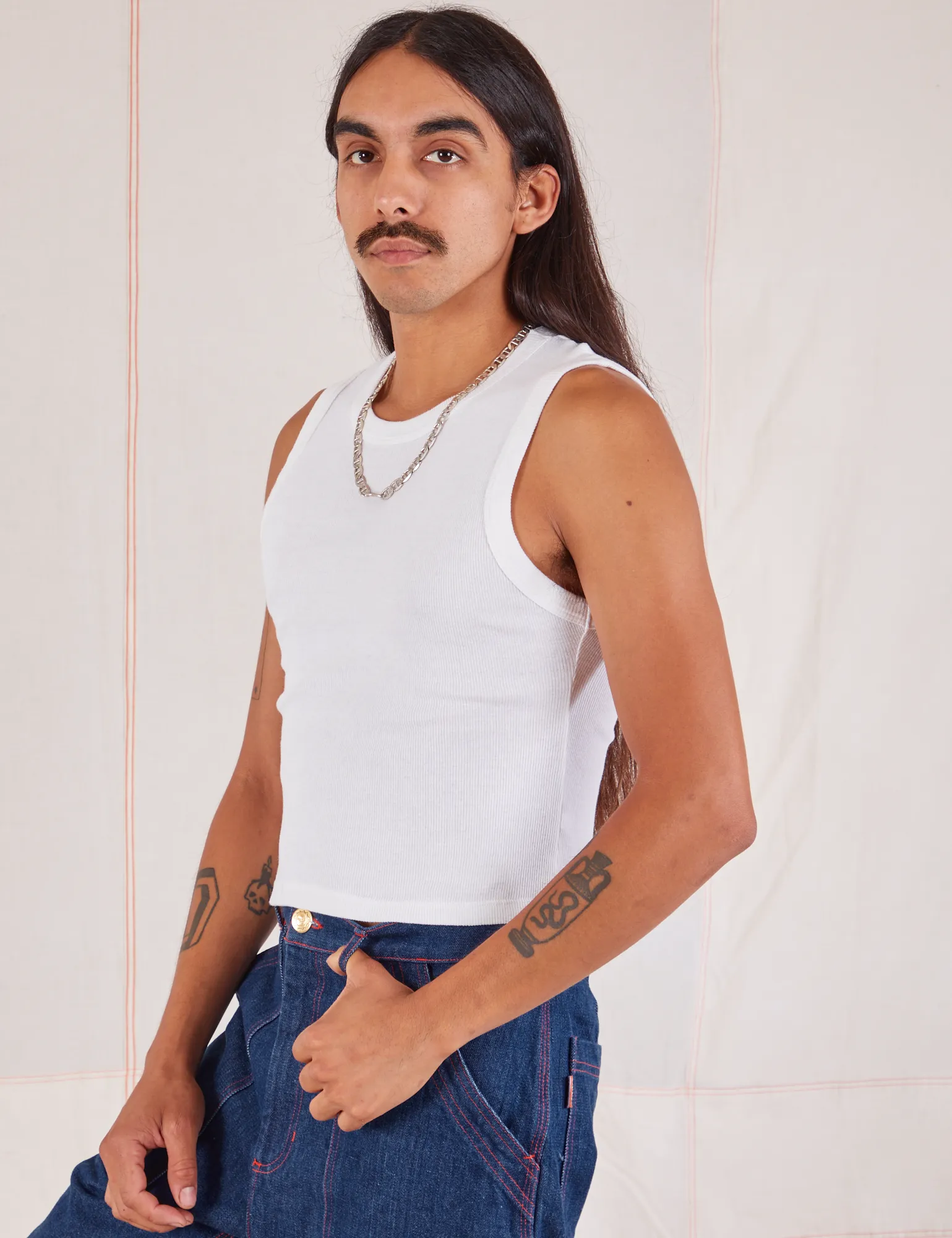 Muscle Tee - Vintage Tee Off-White