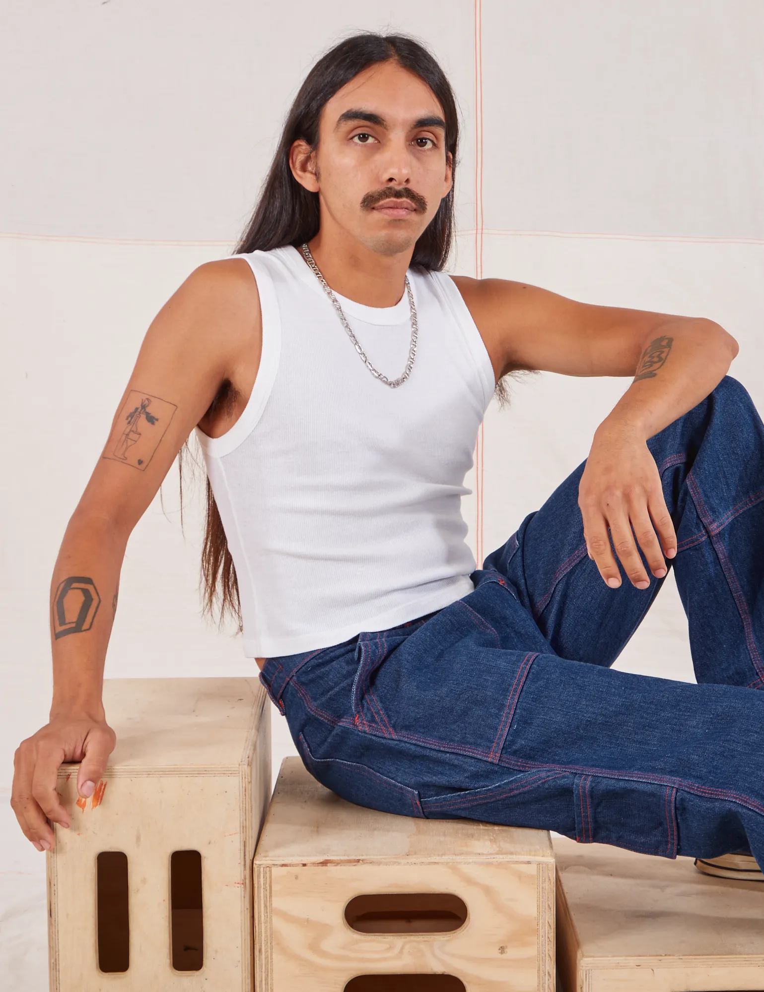 Muscle Tee - Vintage Tee Off-White