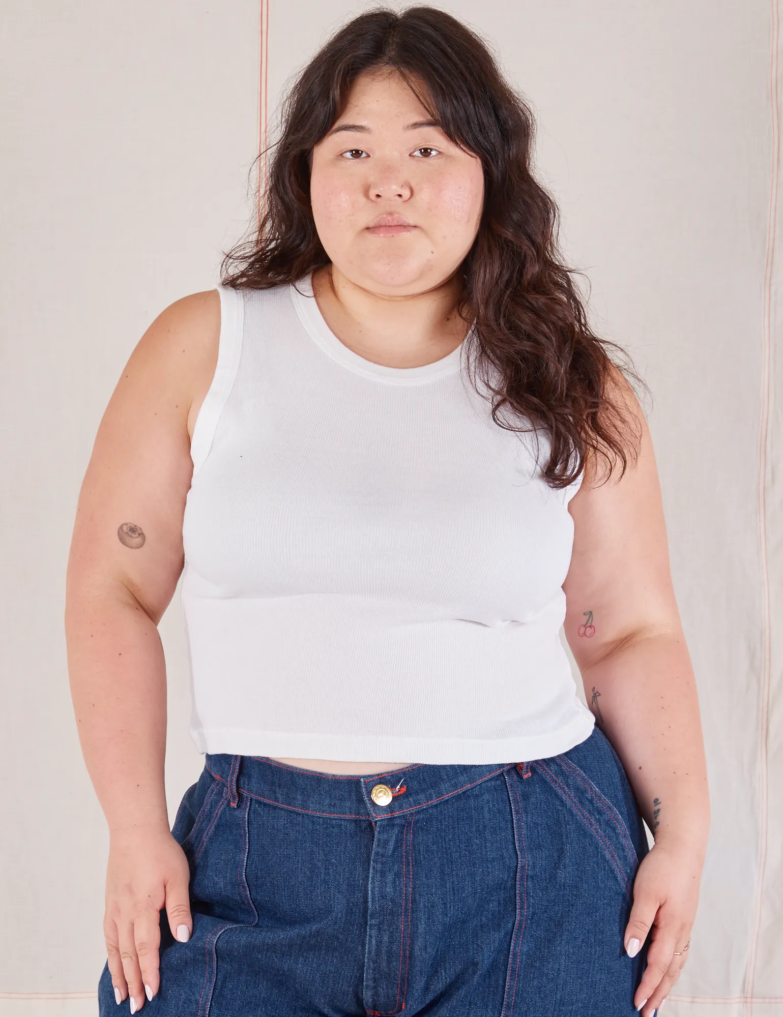 Muscle Tee - Vintage Tee Off-White