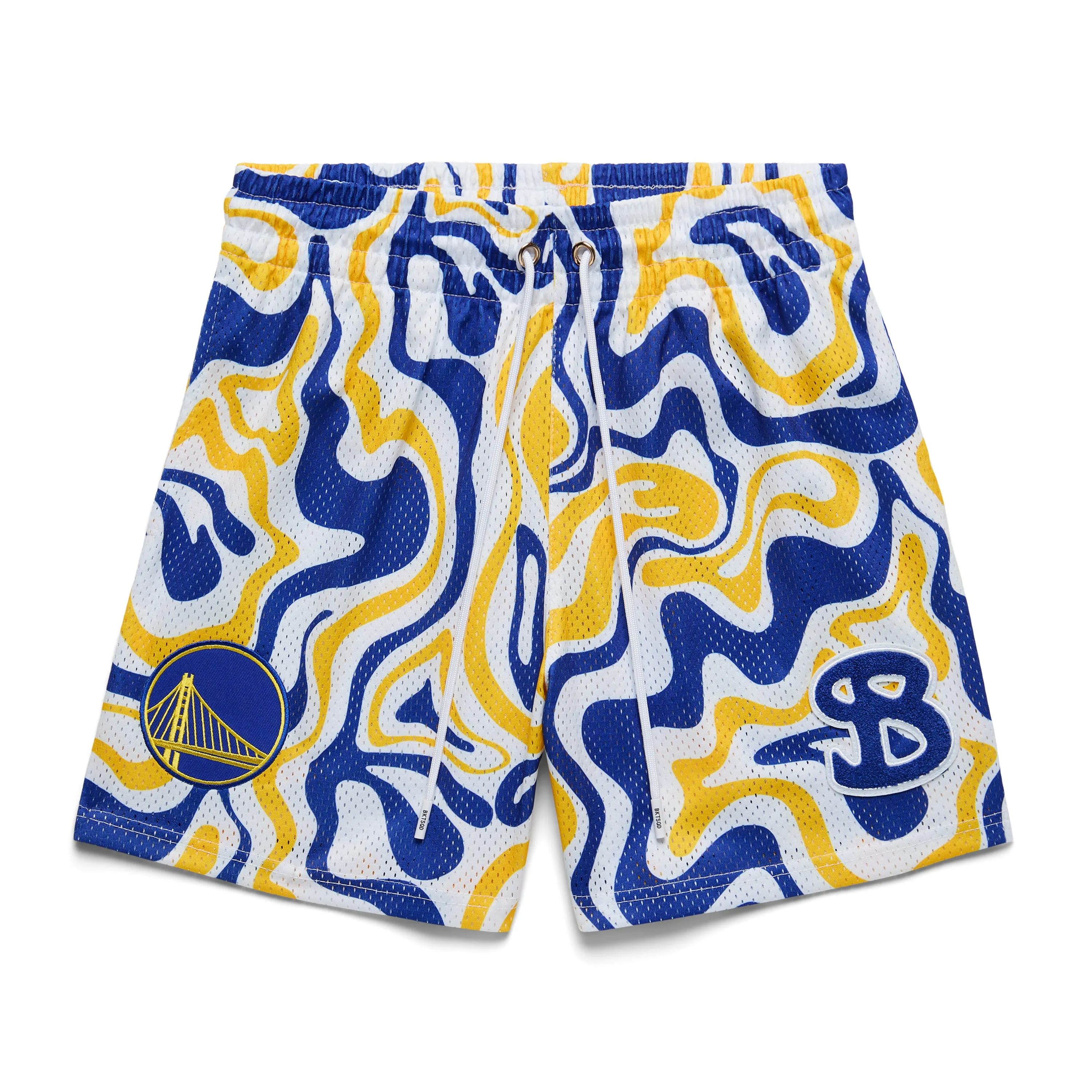 NBA x BKTSQD GOLDEN STATE WARRIORS TIDAL YOUTH SHORTS