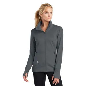 OGIO® Ladies Fulcrum Full-Zip - Gear Grey