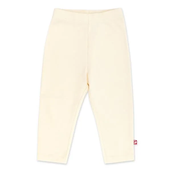 Organic Cotton Leggings - Cream