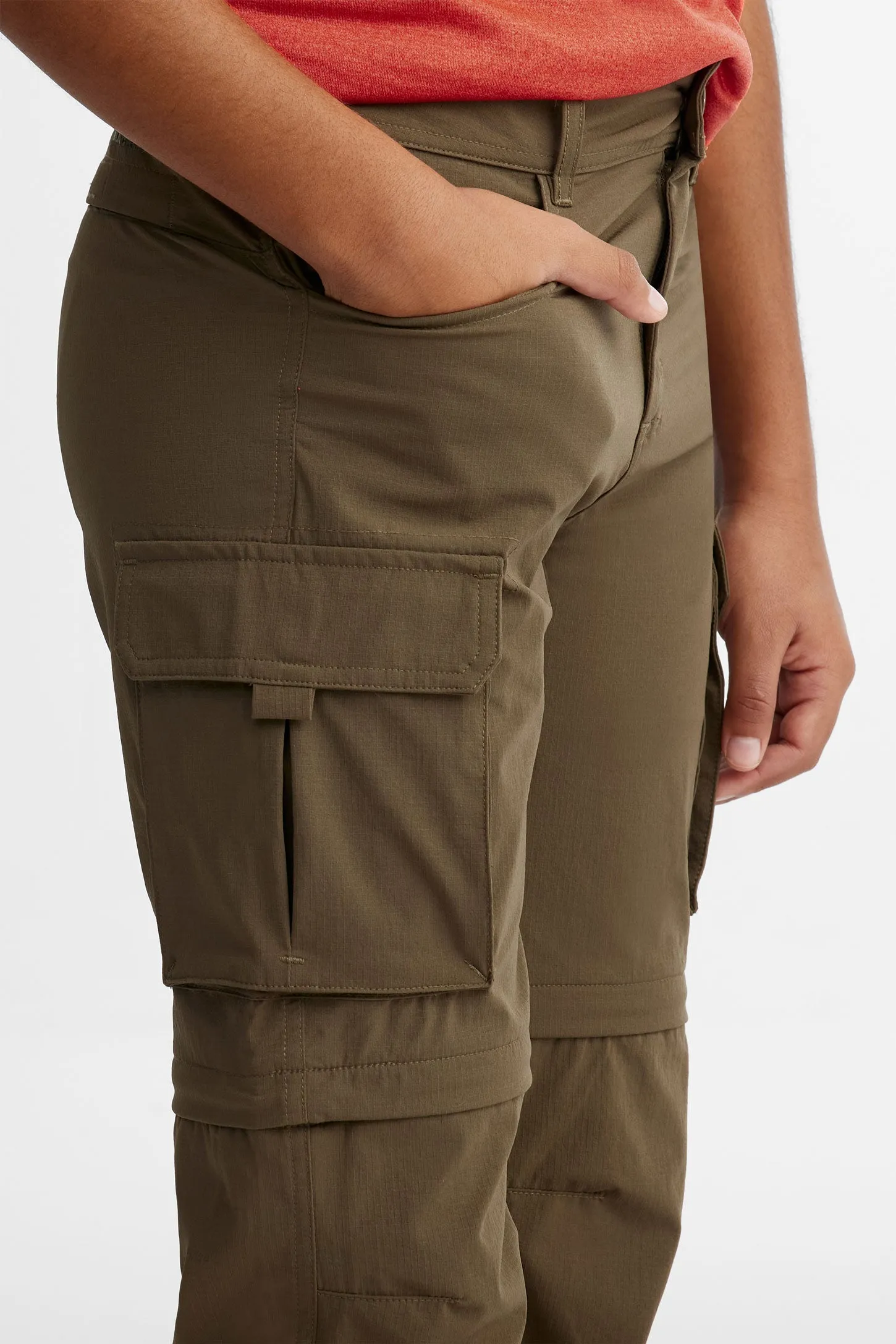Pantalon cargo convertible en short BM - Ado garçon