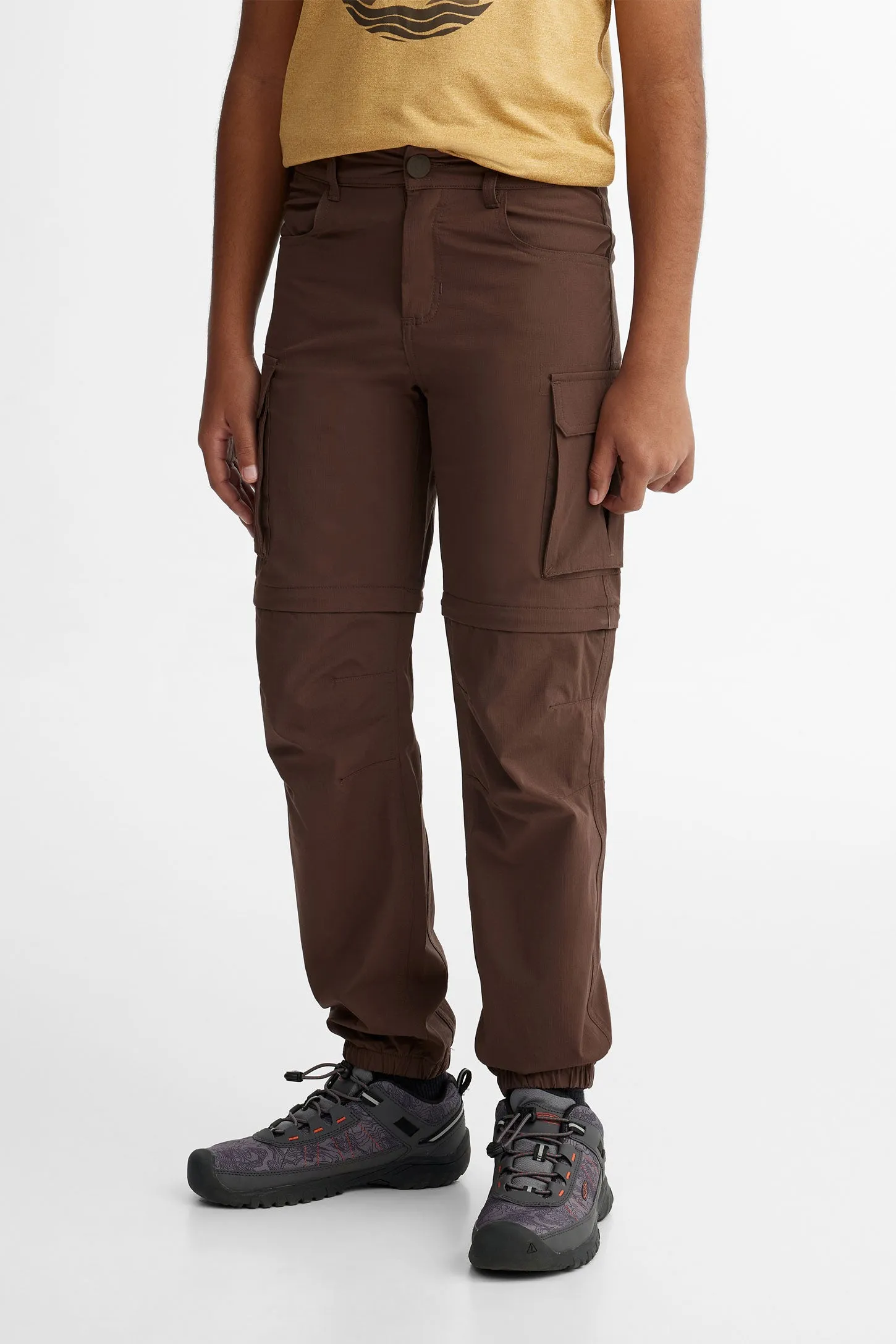 Pantalon cargo convertible en short BM - Ado garçon