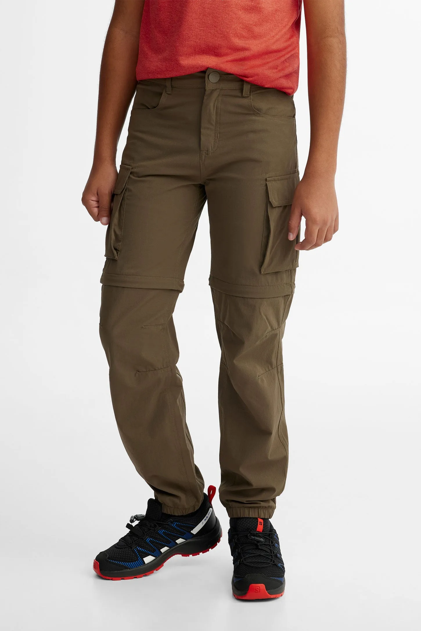 Pantalon cargo convertible en short BM - Ado garçon