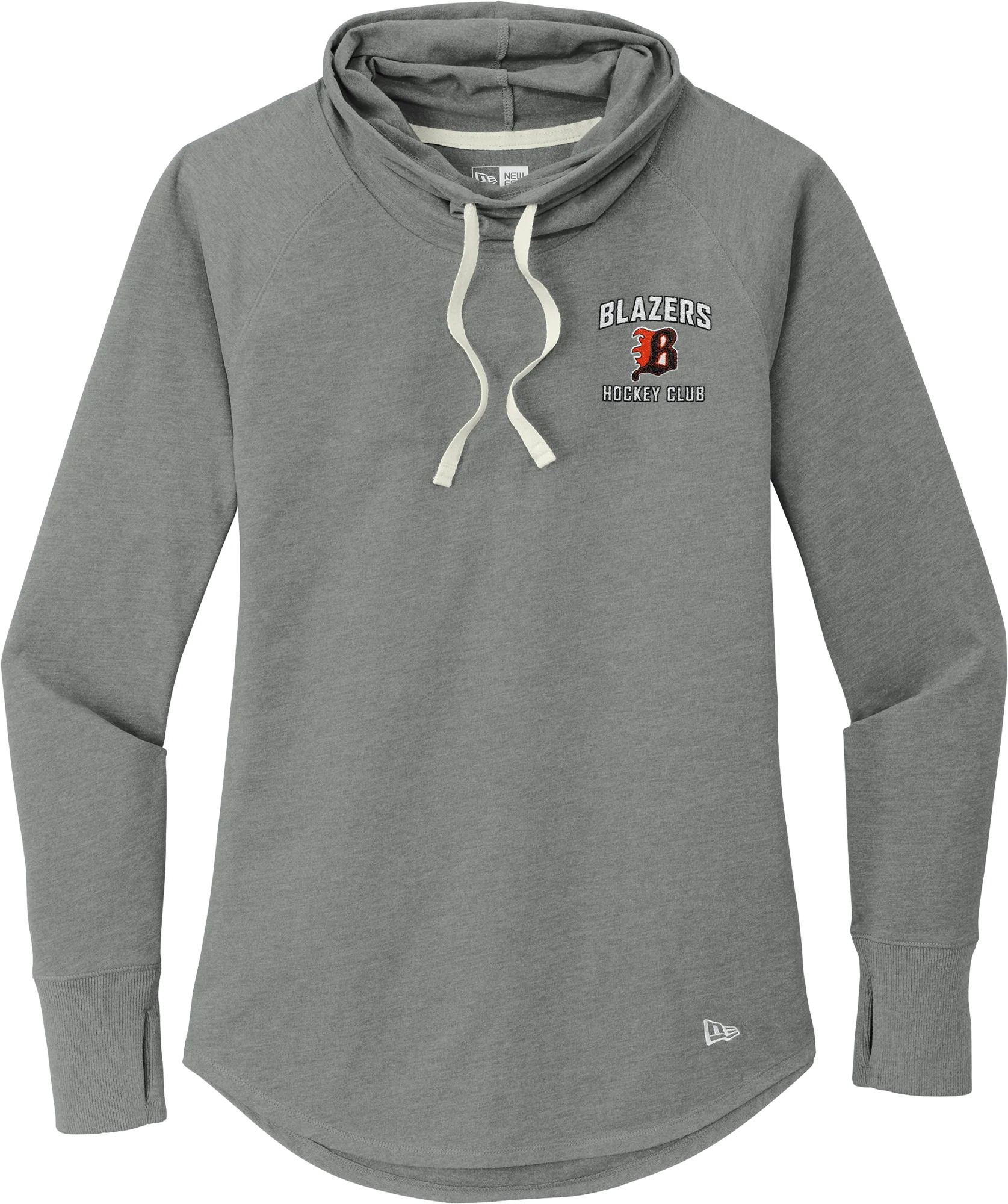 Philadelphia Blazers New Era Ladies Sueded Cotton Blend Cowl Tee