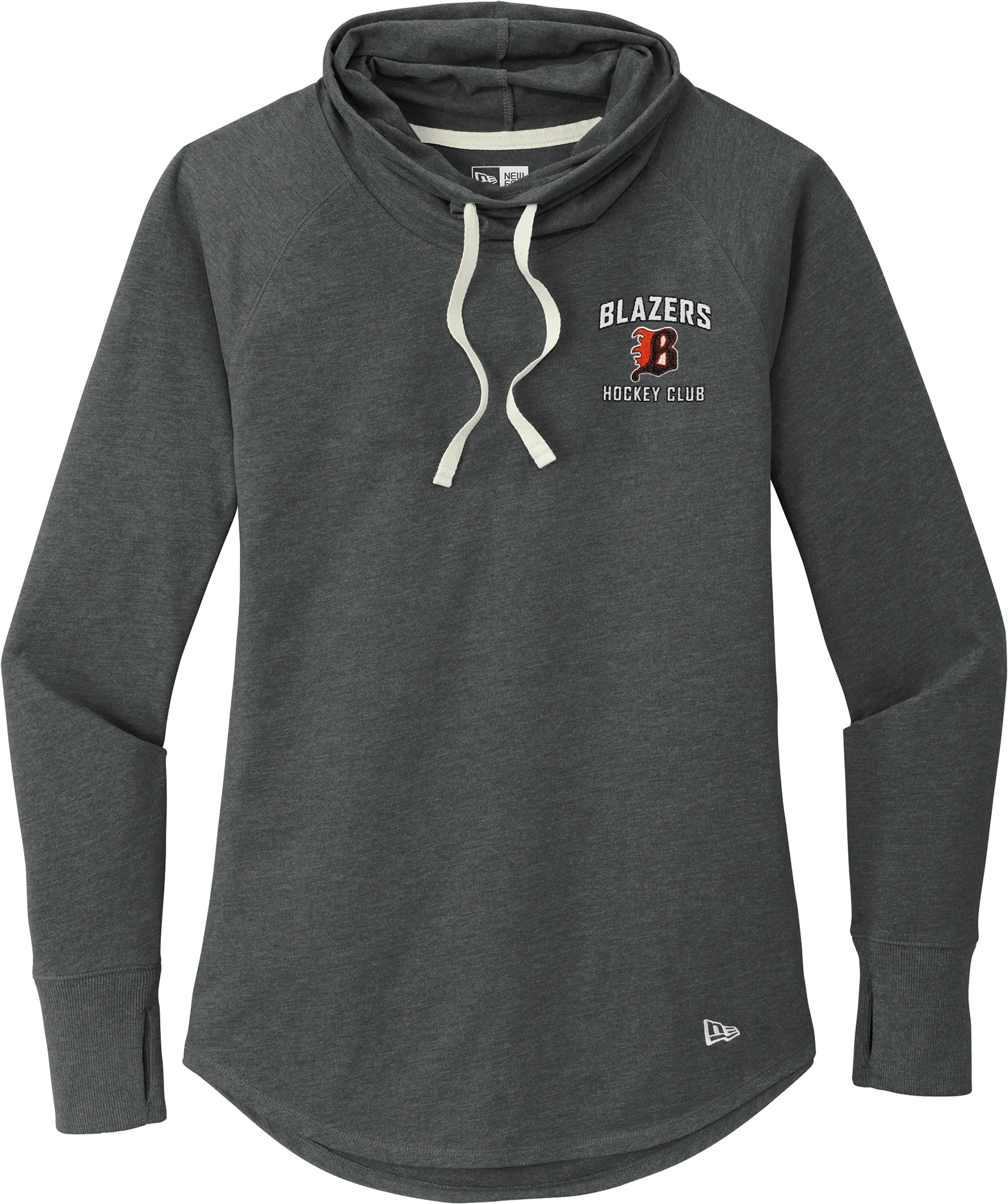 Philadelphia Blazers New Era Ladies Sueded Cotton Blend Cowl Tee