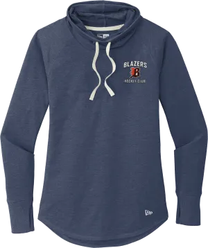 Philadelphia Blazers New Era Ladies Sueded Cotton Blend Cowl Tee