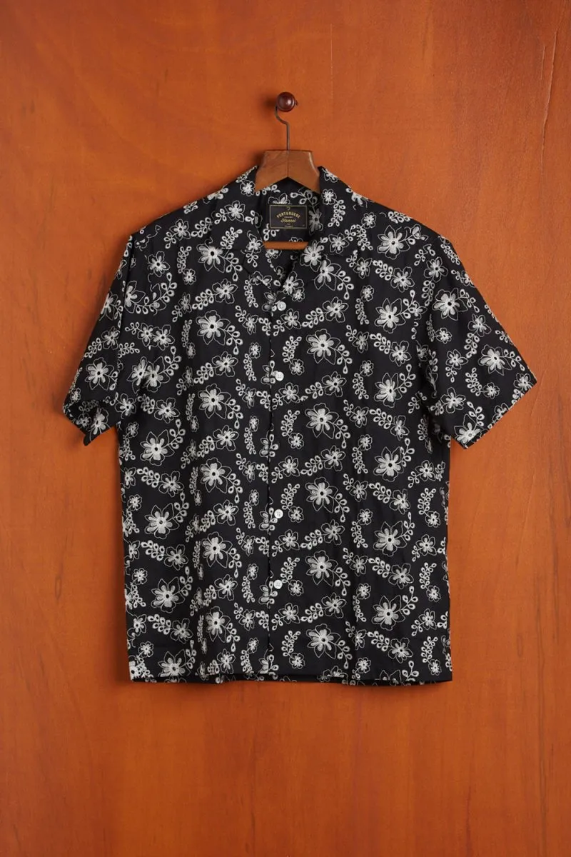 Portuguese Flannel Folclore 4 Shirt (Black)