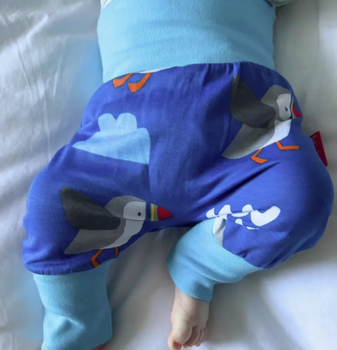 Puffin Print Yoga Pants