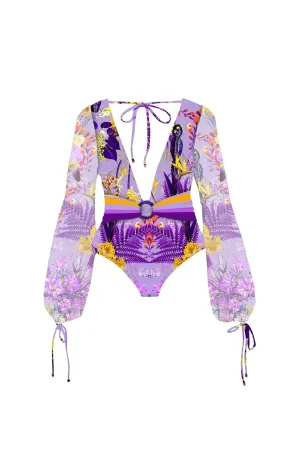 Purple Swimsuit for Women
