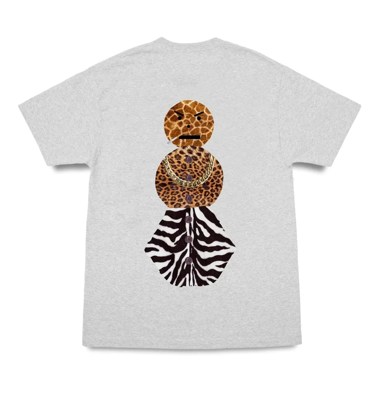 Quartersnacks Safari Snackman T-Shirt - Grey