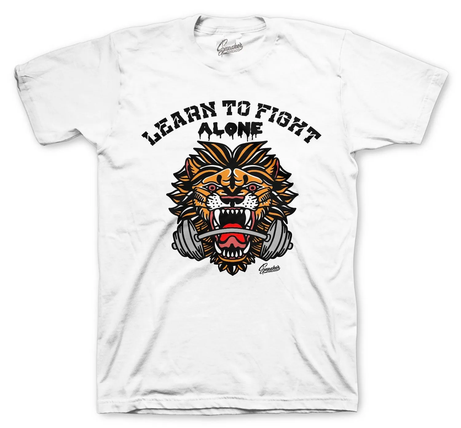 Retro 3 Animal Instinct Fight Alone Shirt