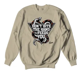 Retro 3 Animal Instinct Hand that Feeds Sweater