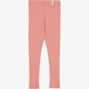 Rib Leggings - old rose
