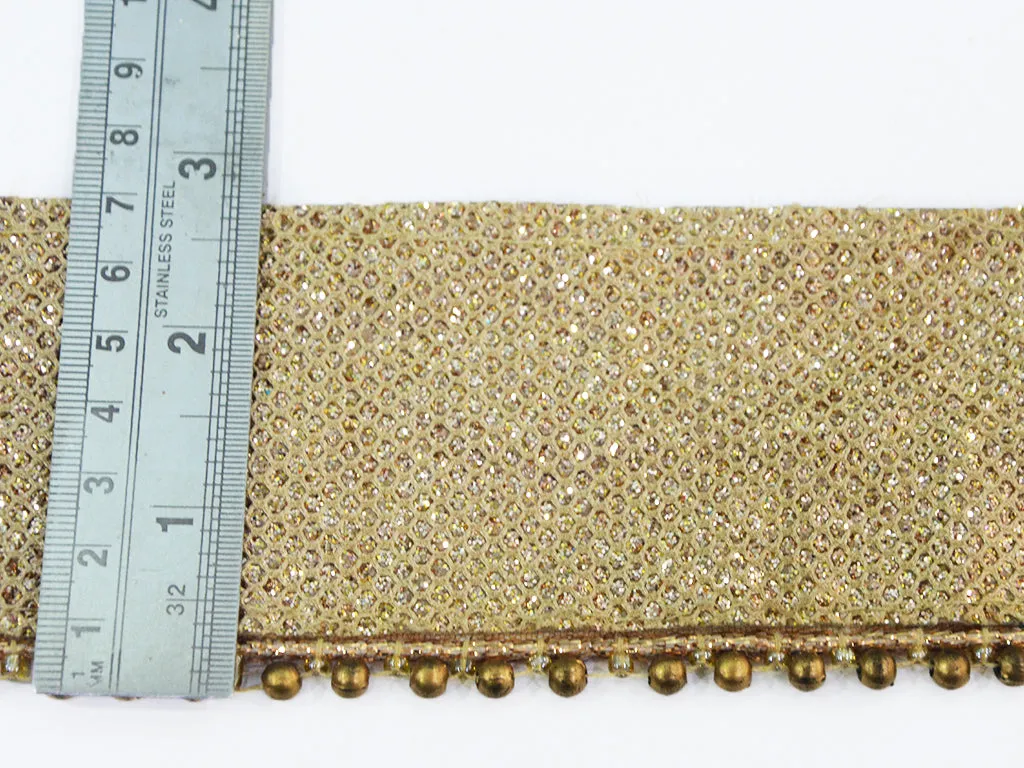 Rose Golden Stone Border