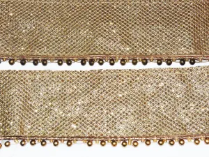 Rose Golden Stone Border