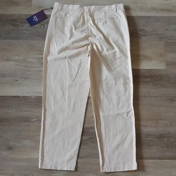 ROWING BLAZERS -  Cream Twill Khaki Pants