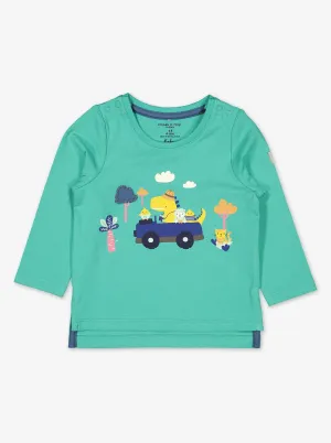 Safari Print Baby Top