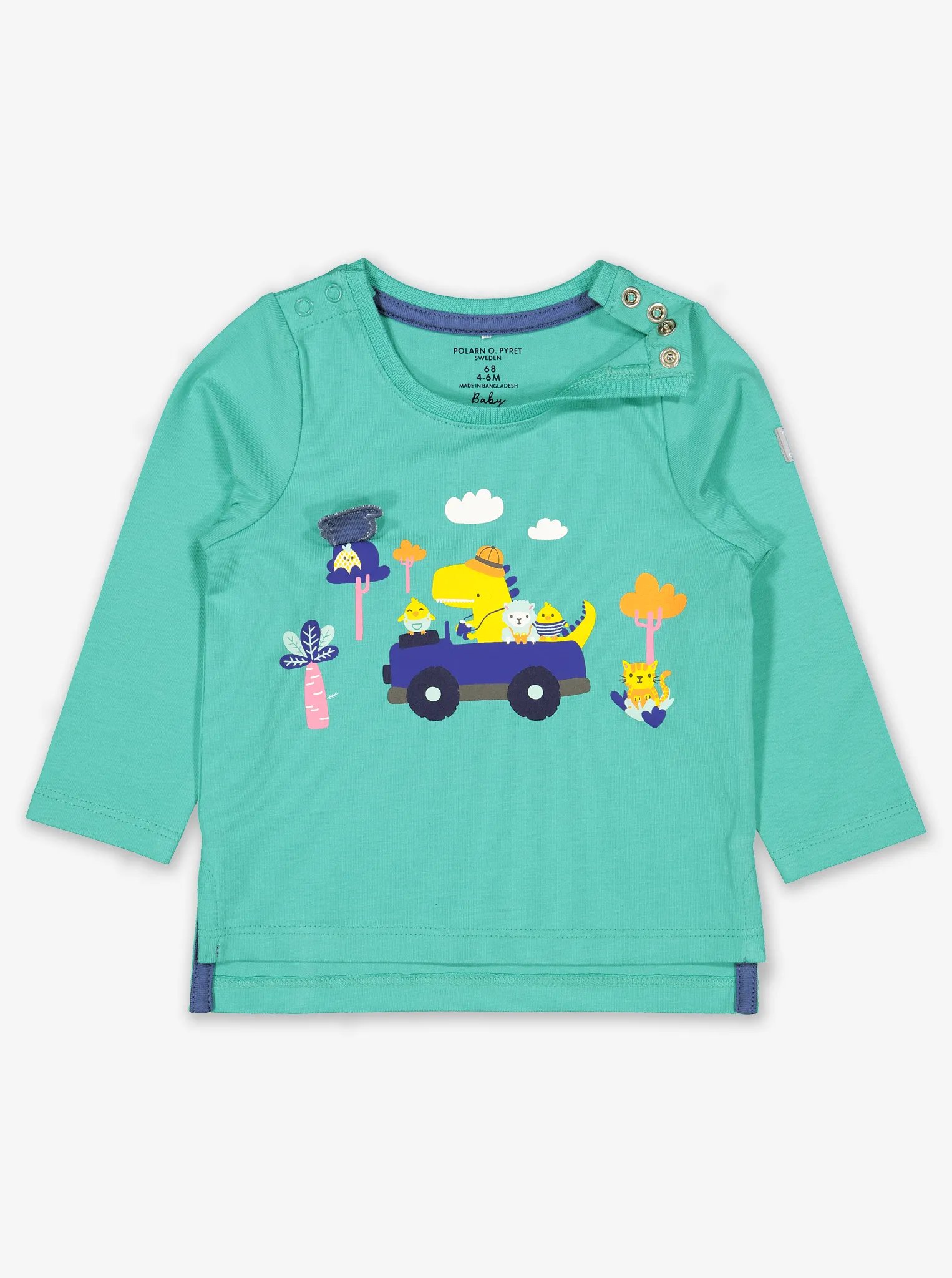 Safari Print Baby Top