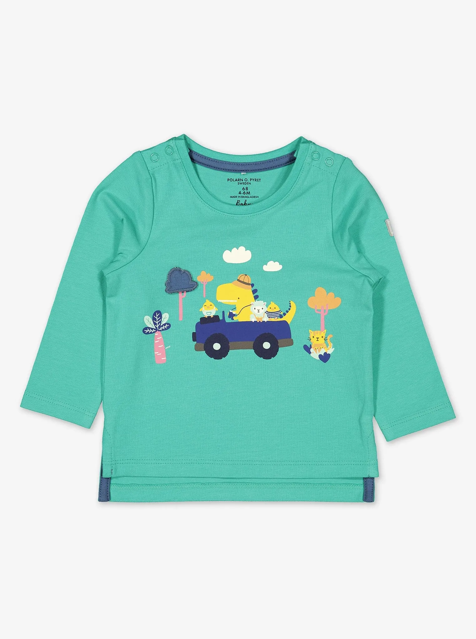 Safari Print Baby Top
