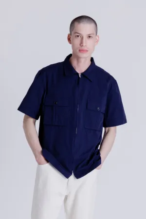 Safari Shirt - Navy