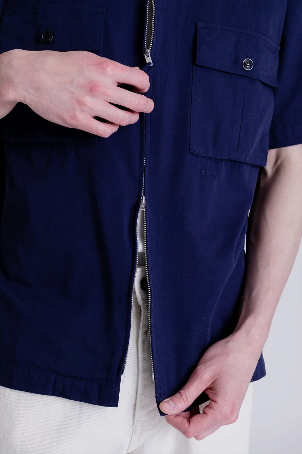 Safari Shirt - Navy