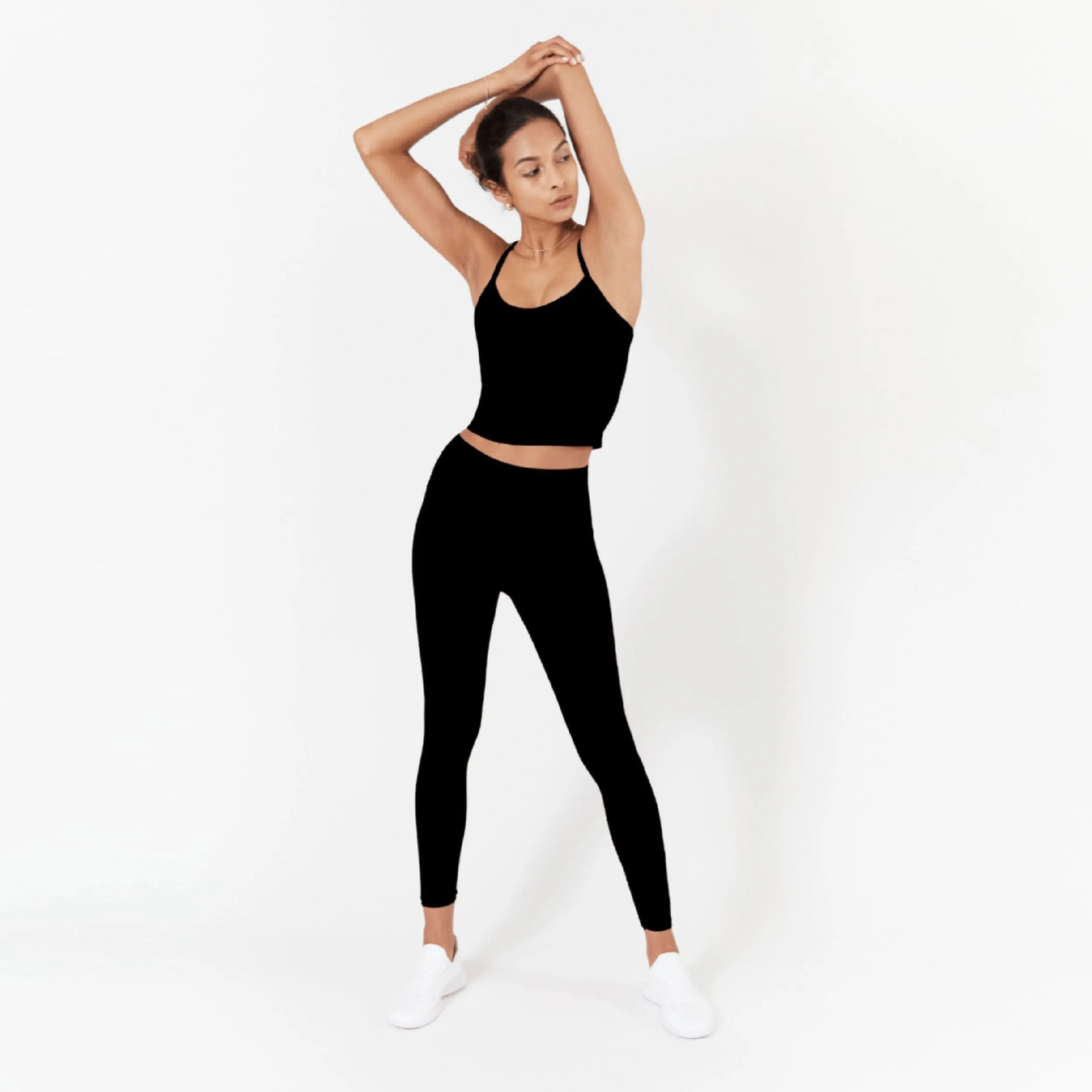 Sara Organic Cotton Legging - Black