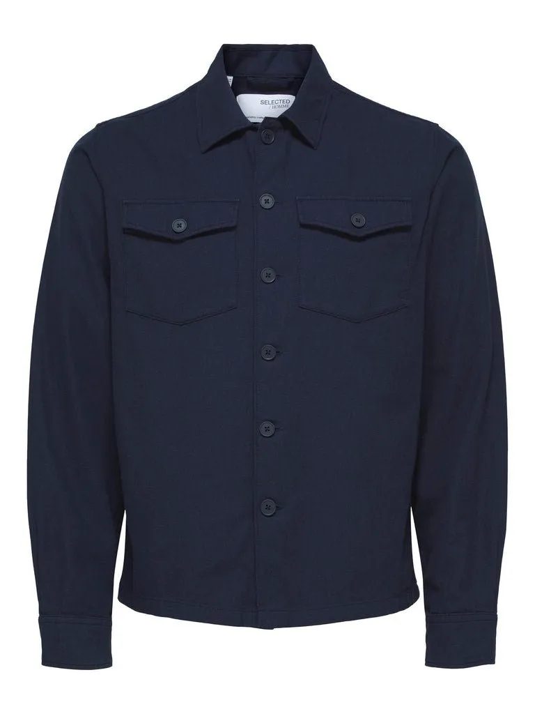 Selected Homme Newton - hørmix overshirt