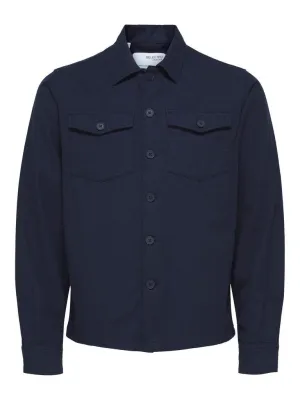 Selected Homme Newton - hørmix overshirt