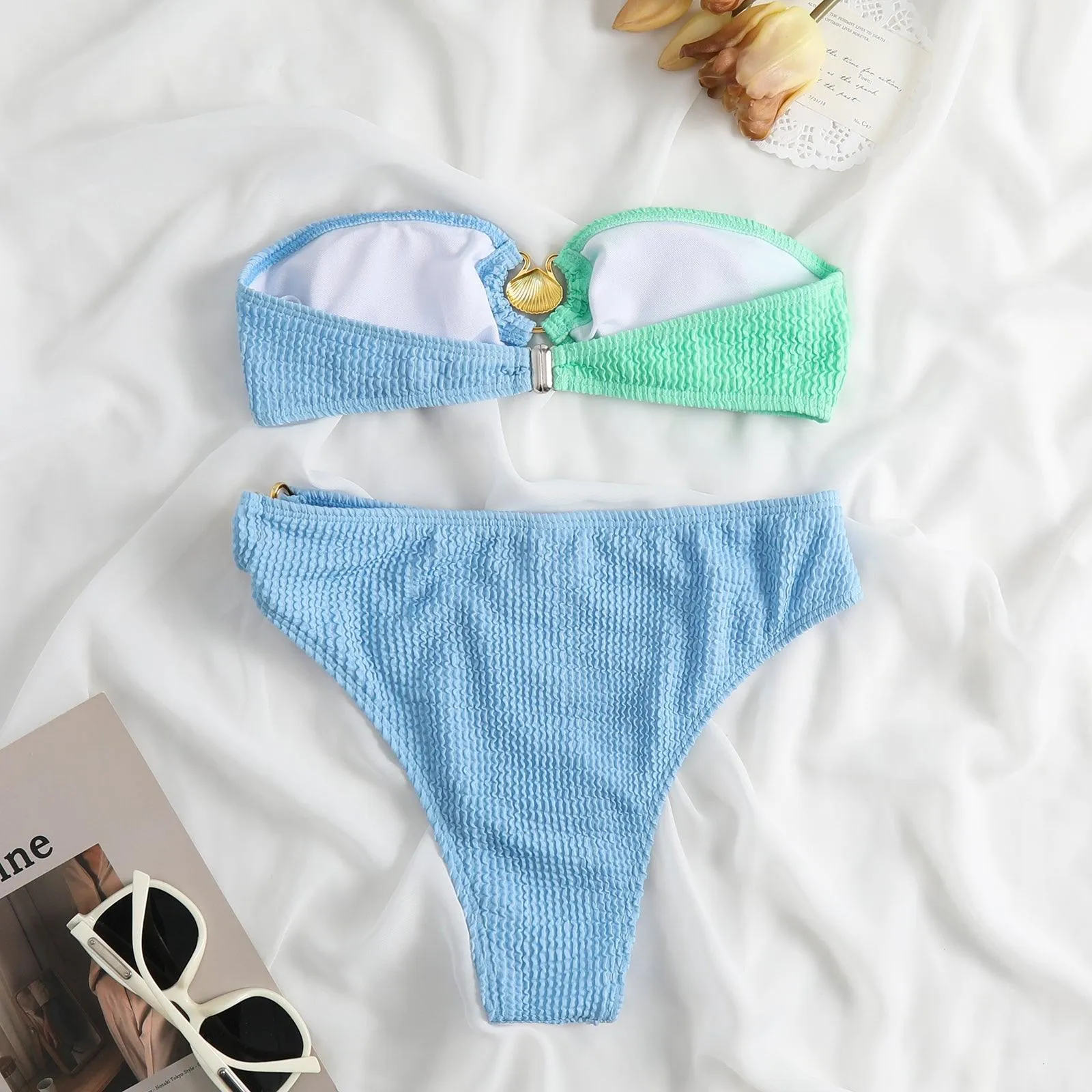 Shell Decoration Bikini Sets