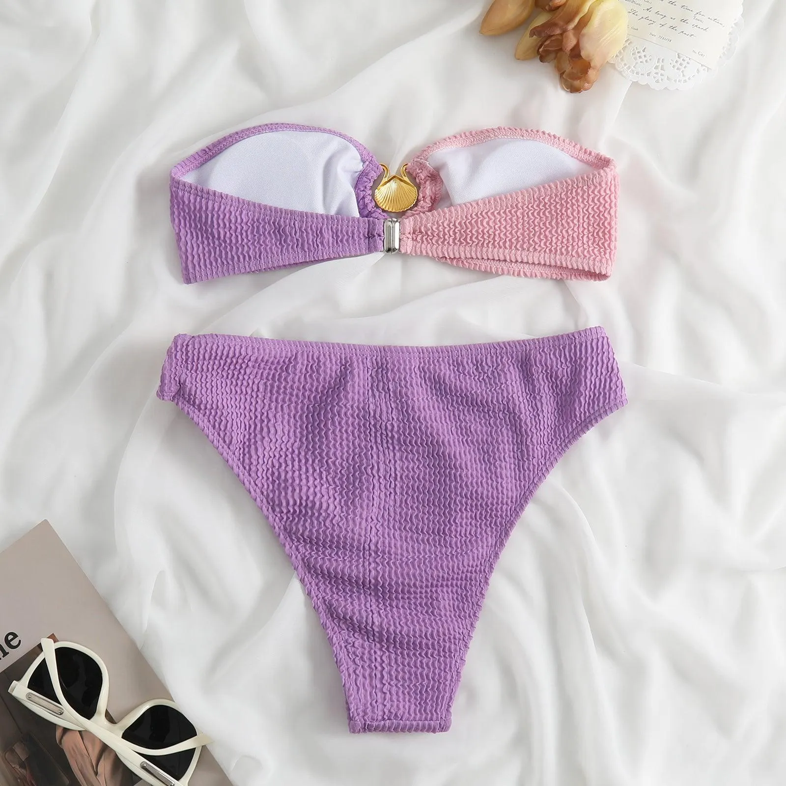 Shell Decoration Bikini Sets