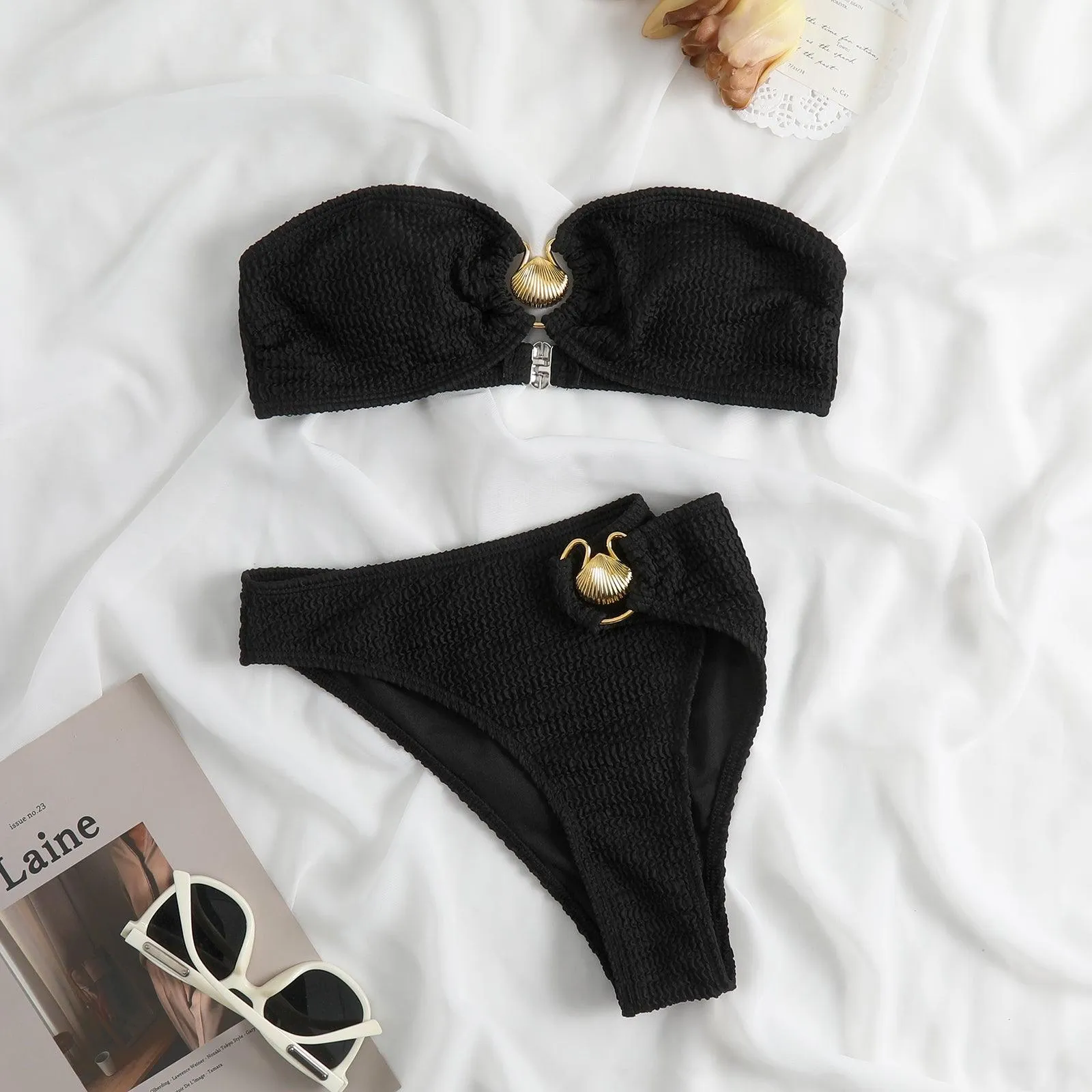 Shell Decoration Bikini Sets