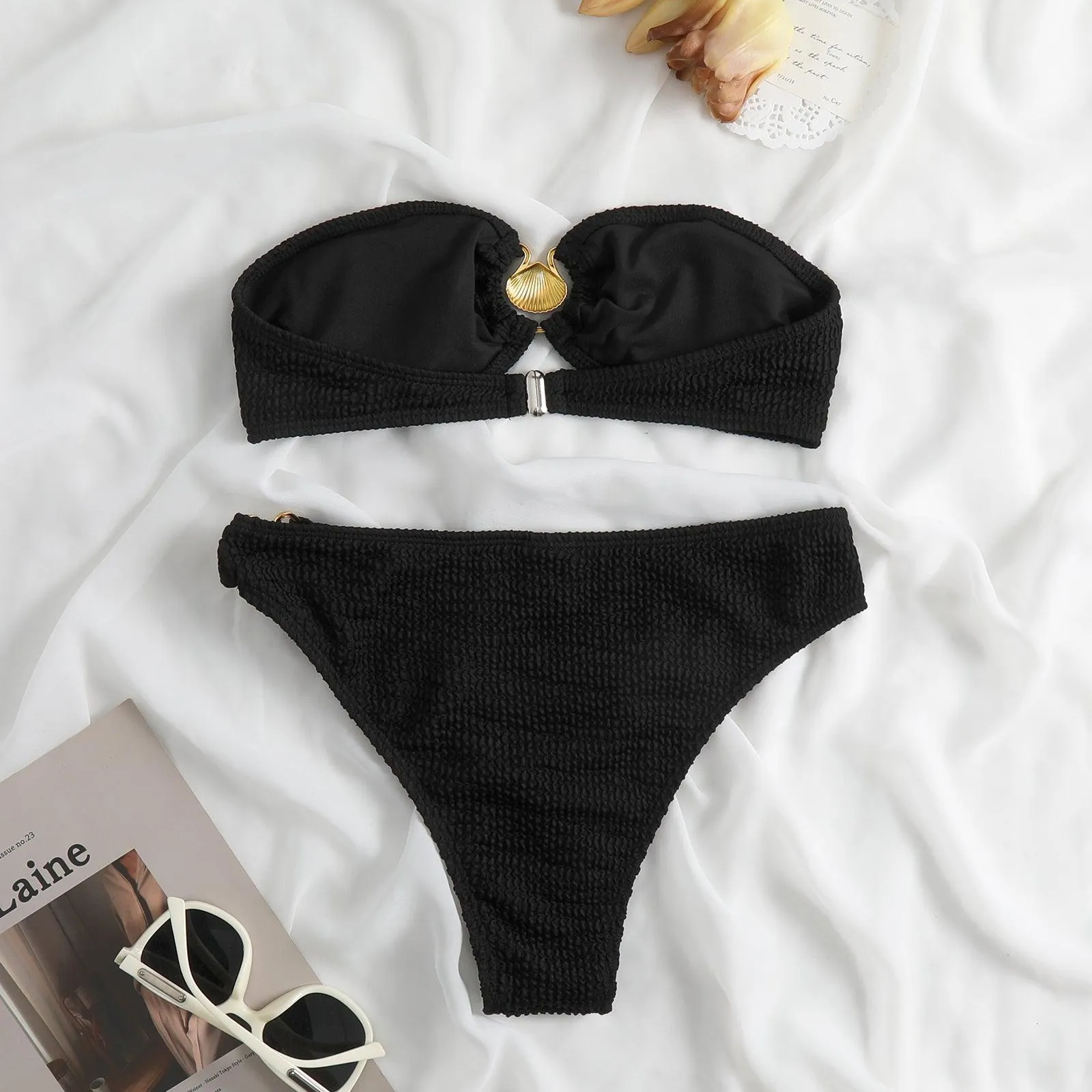 Shell Decoration Bikini Sets