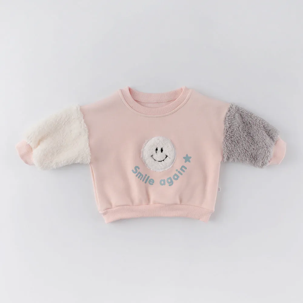 Smile Again Jumper - Pink