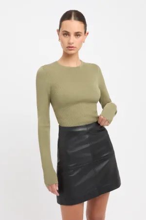 Snowden Rib Corset Top