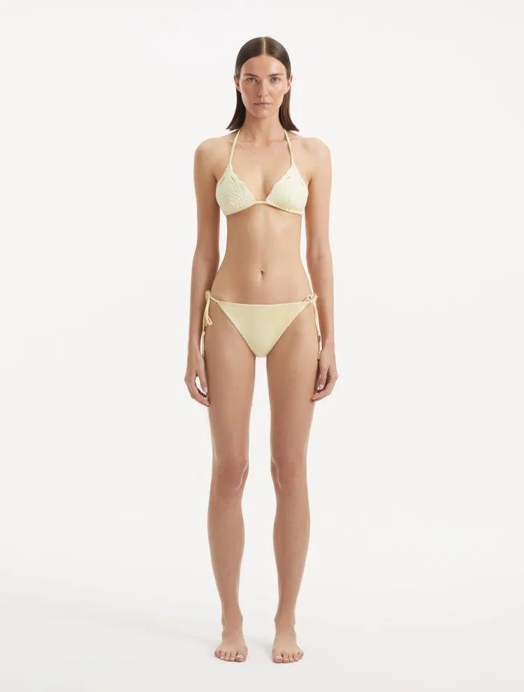 SOBER MAGAZINE - SARITA YELLOW BIKINI SET