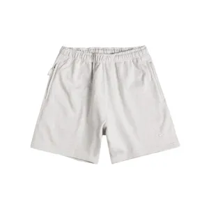Solo Swoosh BB Fleece Short (Birch Heather/White)