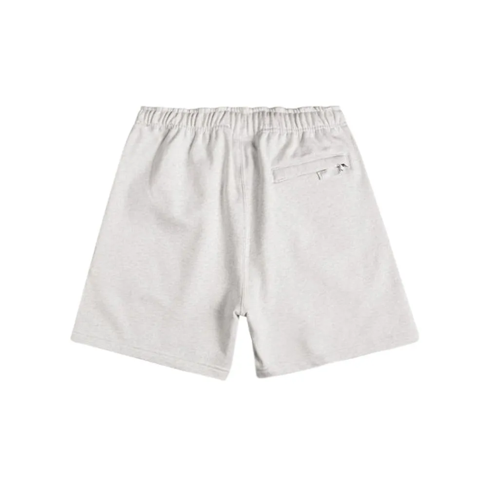 Solo Swoosh BB Fleece Short (Birch Heather/White)