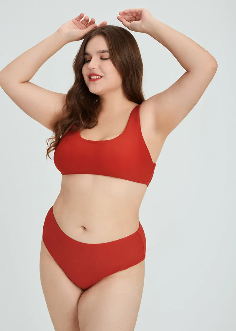 SQUARE-NECK BIKINI SETS