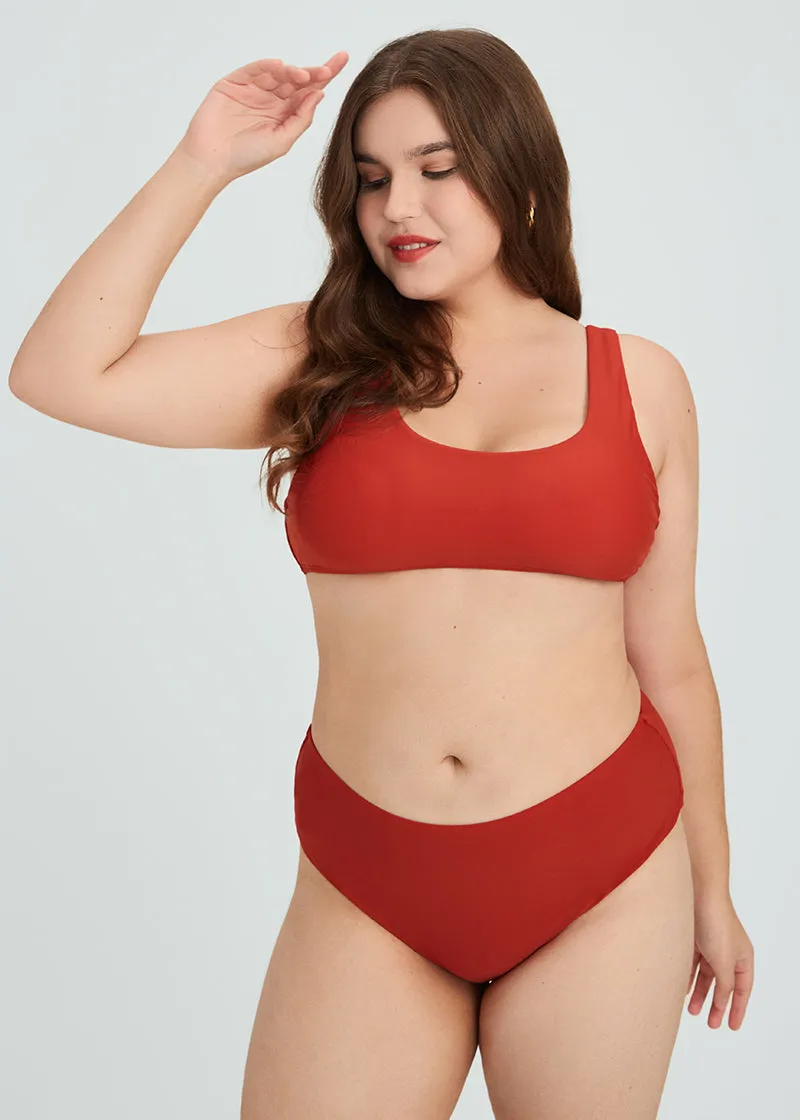 SQUARE-NECK BIKINI SETS