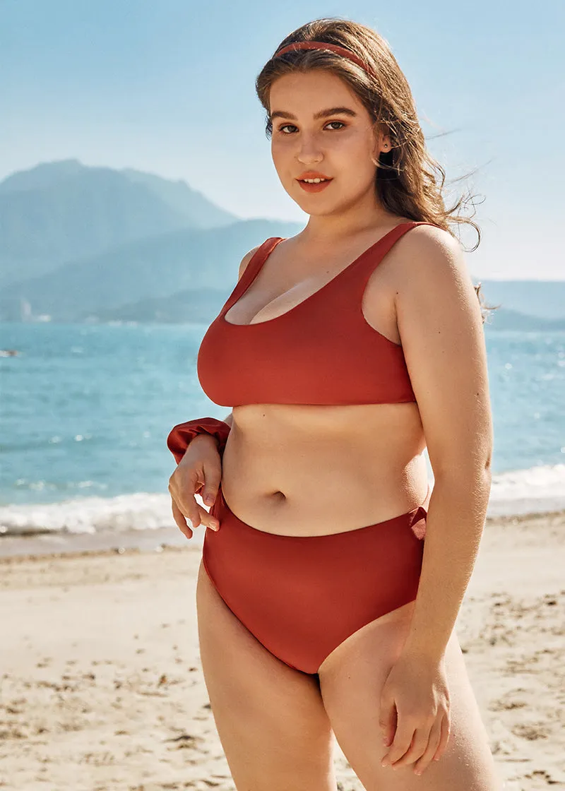 SQUARE-NECK BIKINI SETS