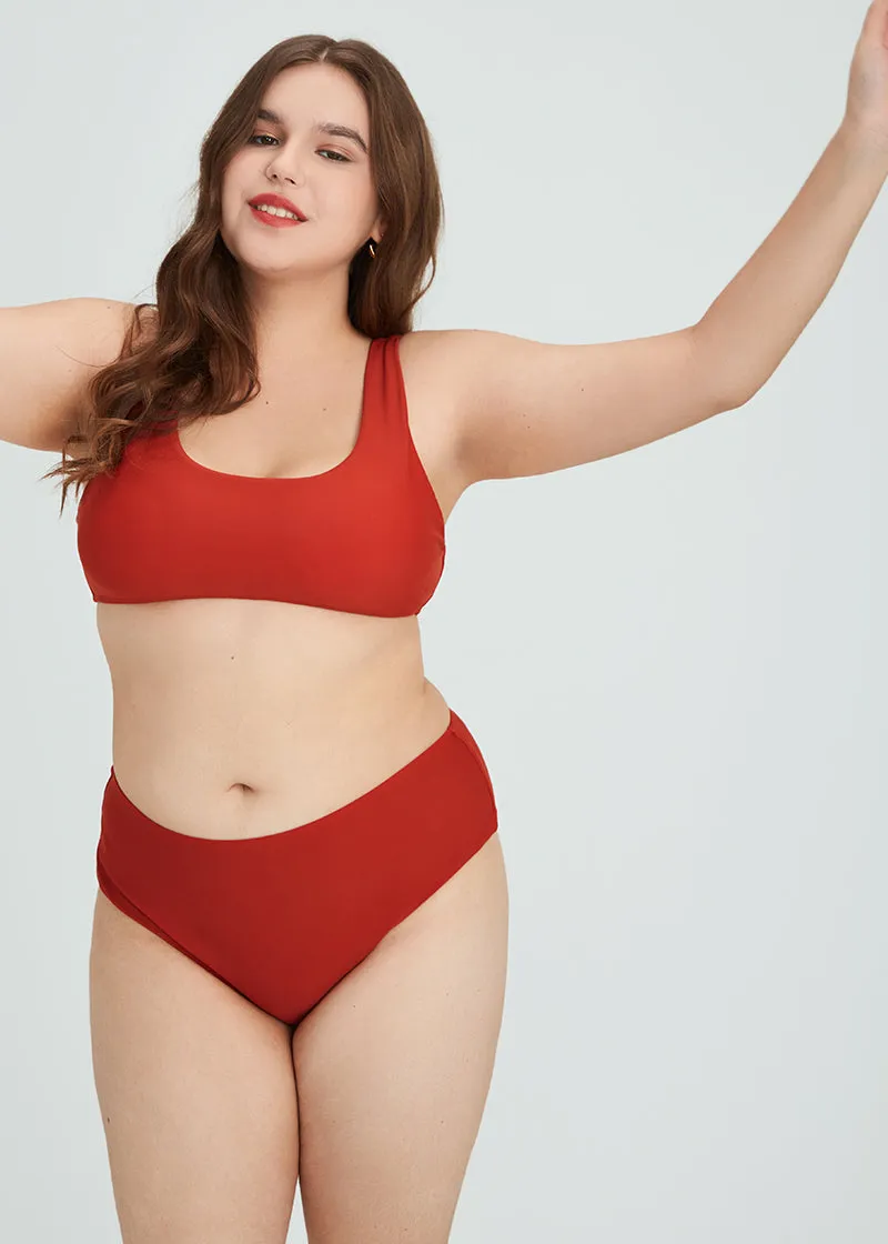 SQUARE-NECK BIKINI SETS