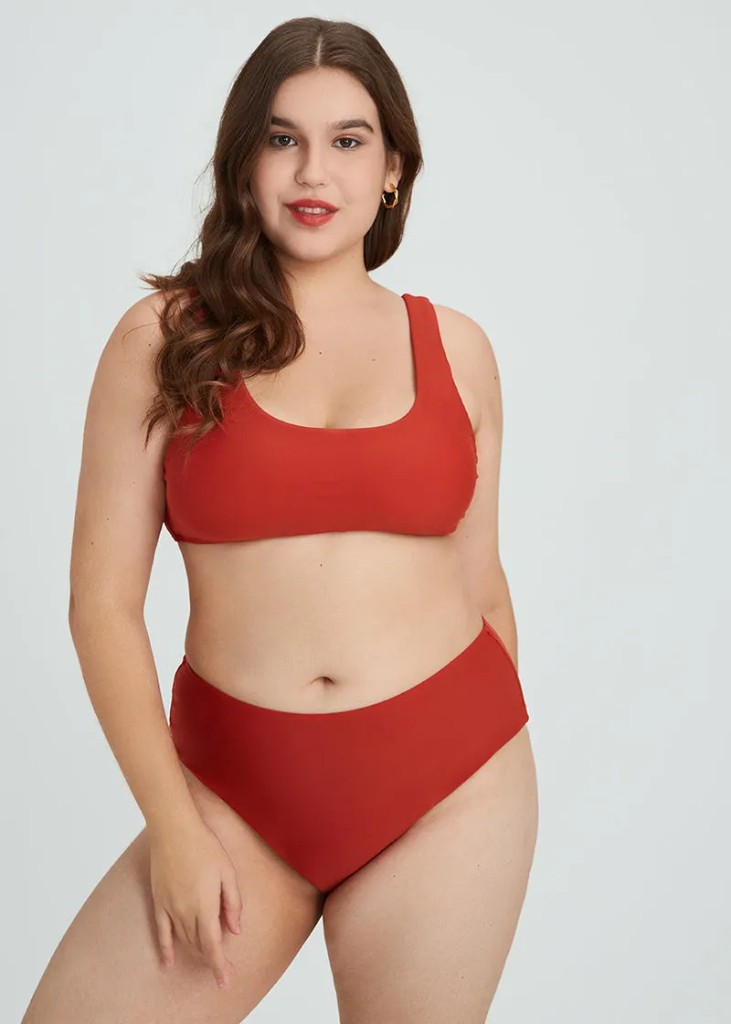 SQUARE-NECK BIKINI SETS