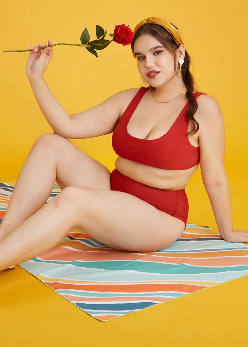 SQUARE-NECK BIKINI SETS