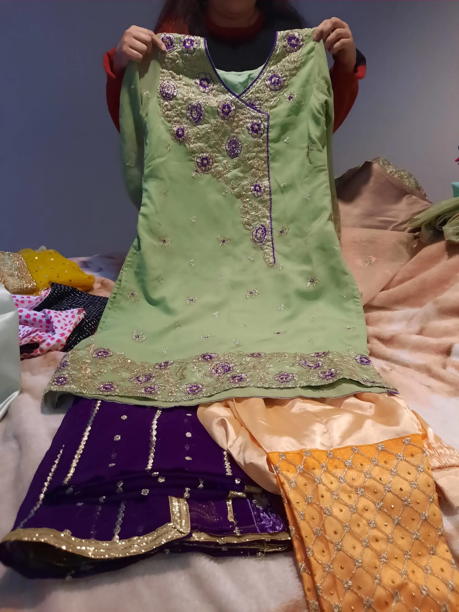 Stitched Pakistani Designer Replicacopy