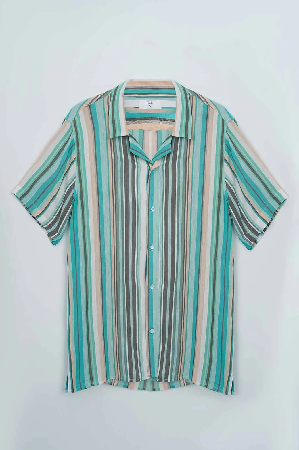 STRIPED SAFARI SHIRT