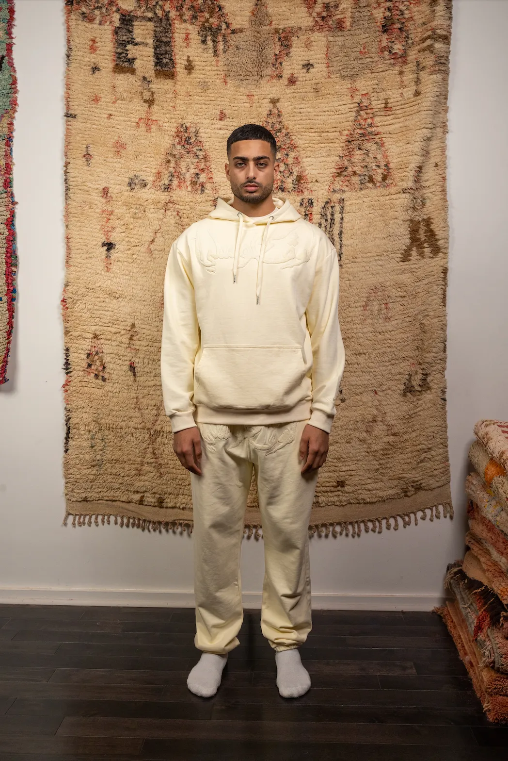 sustainable off-white unisex pants