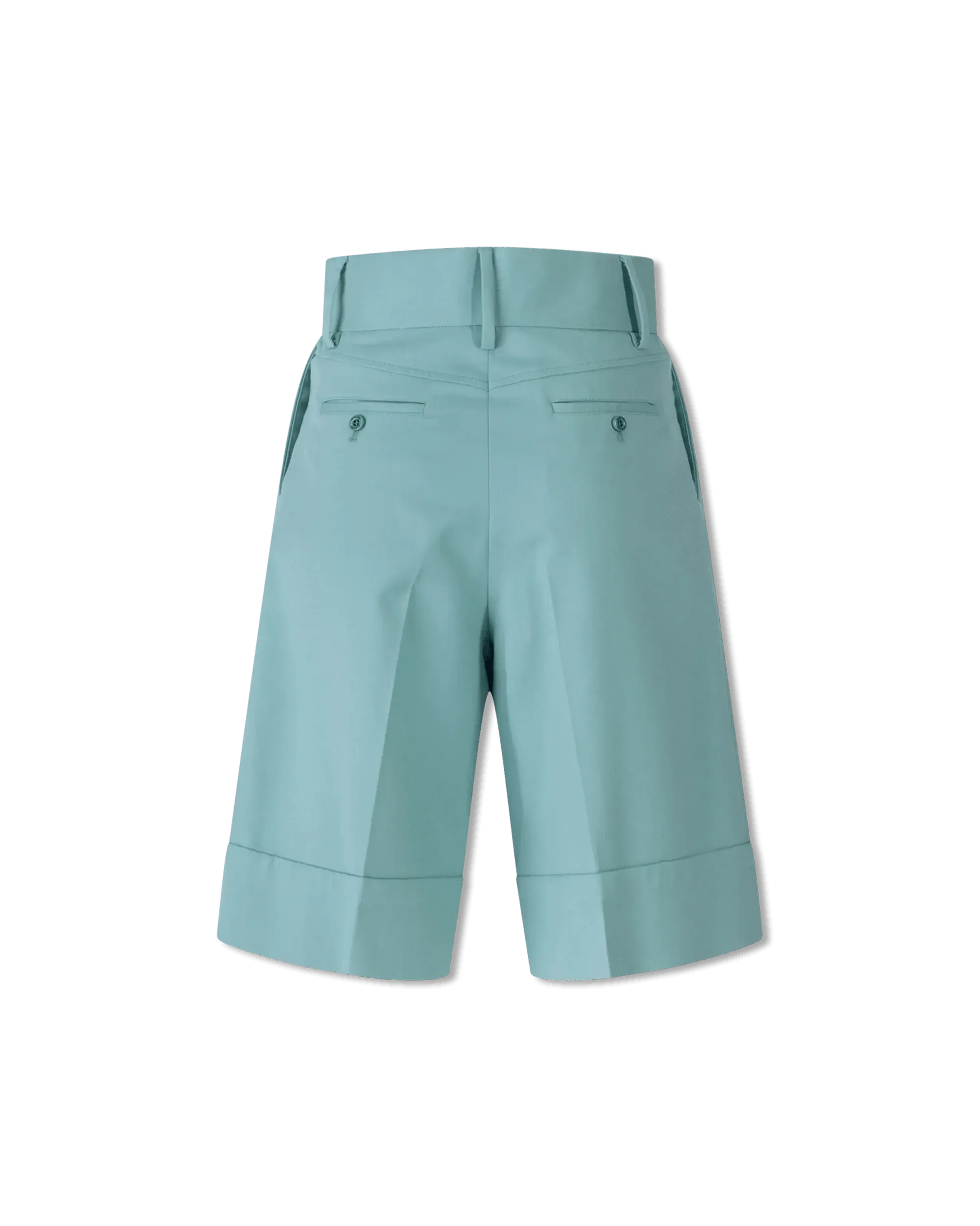 Tailored Cotton Bermuda Shorts