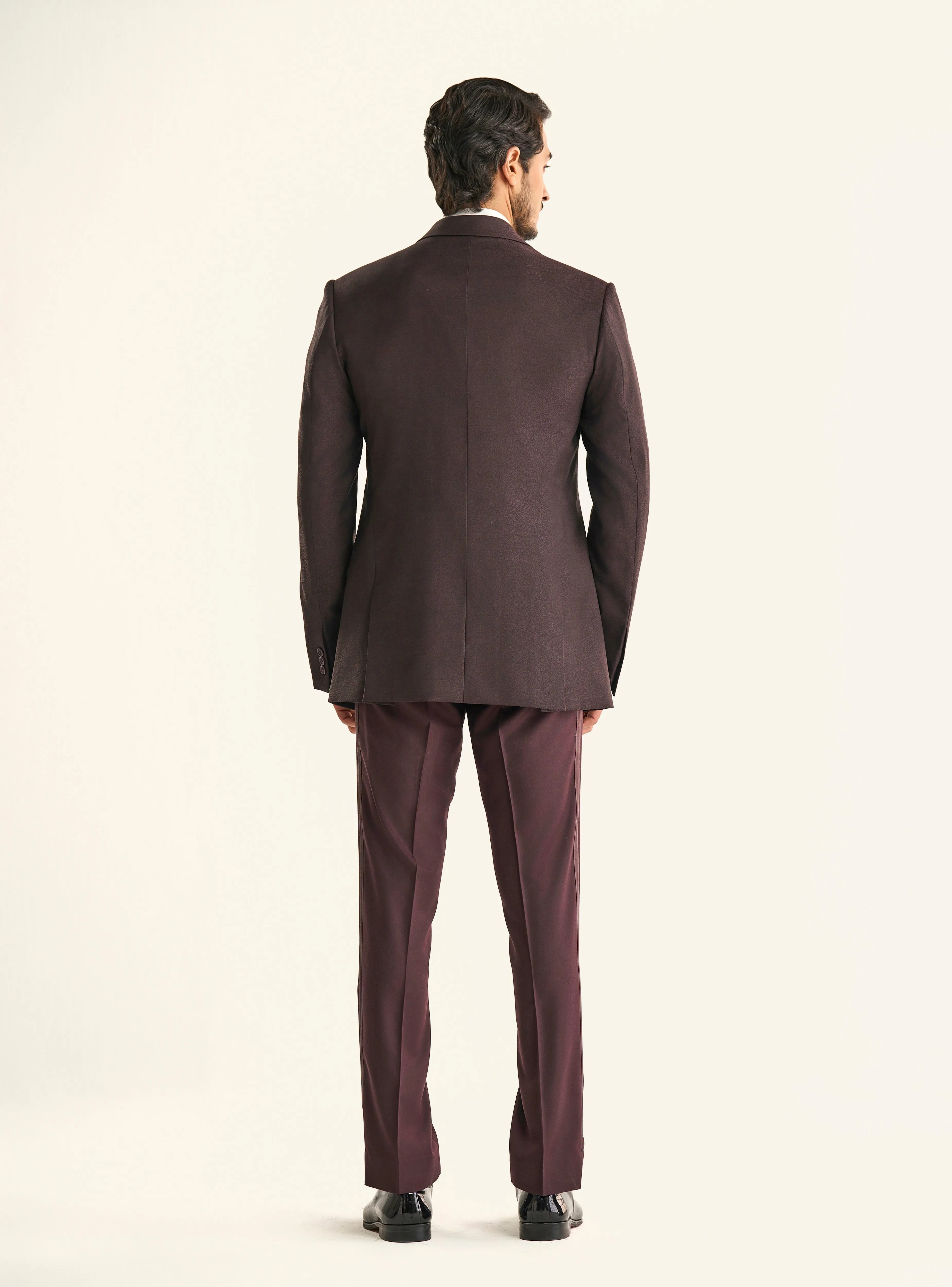 THE BURNT SIENNA JACQIARD WESTERN JACKET